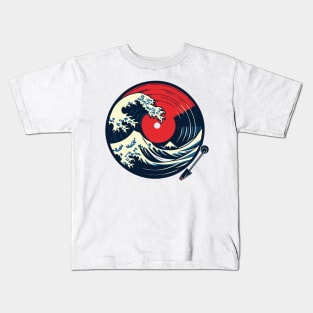 Vinyl Wave Kids T-Shirt